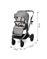 Carrinho de bebé Lorelli duo GLORY até 22 kg