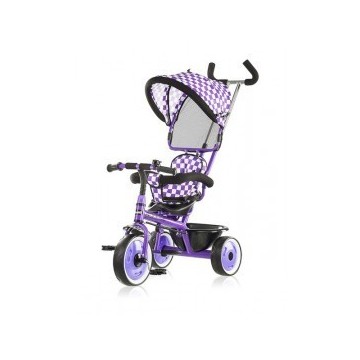 Triciclo multifuncional Aston KinderKraft - Gris